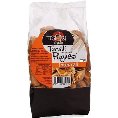 Taralli tradizionali pugliesi gusto pizza - Tesori d'Apulia