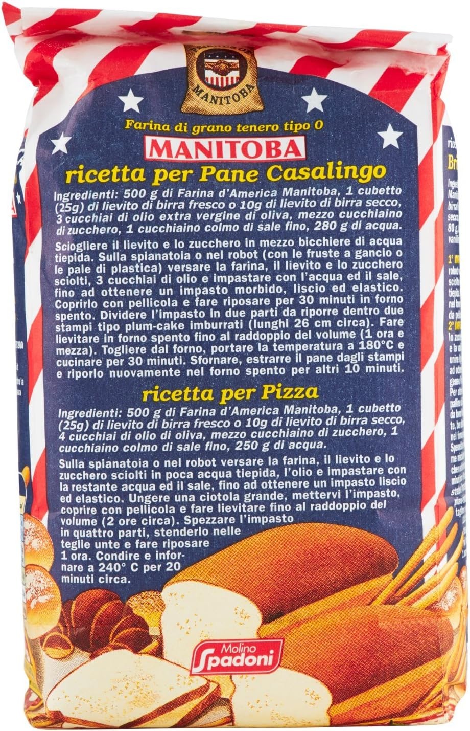 Farine Molino Spadoni Manitoba Farina d'America 1kg